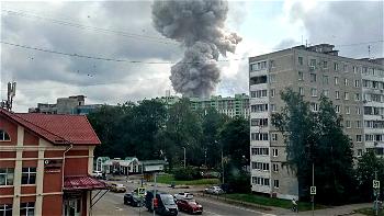 One dead, dozens injured by blast at Russian warehouse