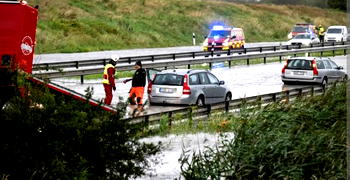 Three injured as heavy rains cause derailment in Sweden