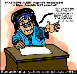Cartoon: Ambassadorial railway to Niger