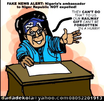 Cartoon: Ambassadorial railway to Niger