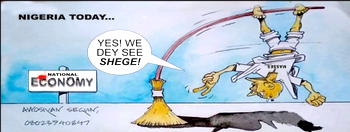 Cartoon: ‘Comrade, update: it’s now Shege banza!’