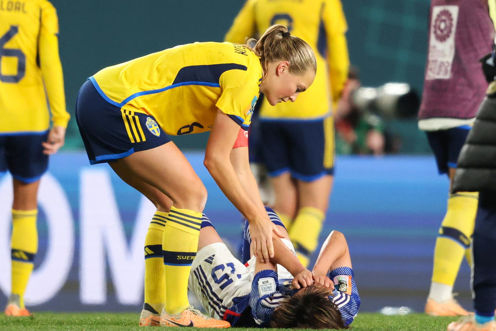 Sweden end Japan run to set up World Cup semi-final with Spain ...