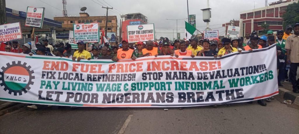 NLC Commences Nationwide Protest Over Petrol Subsidy Removal
