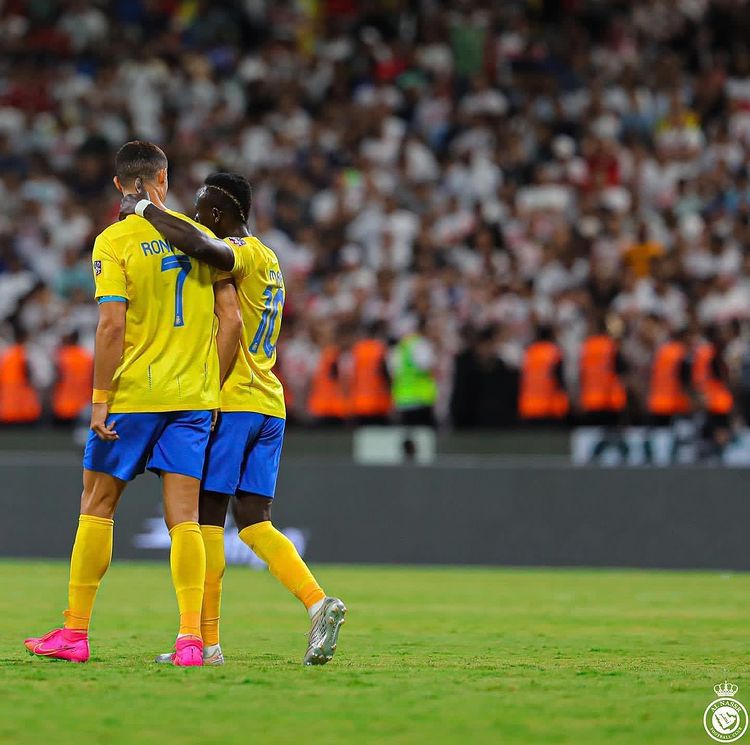 Sadio Mane joins Cristiano Ronaldo at Al-Nassr