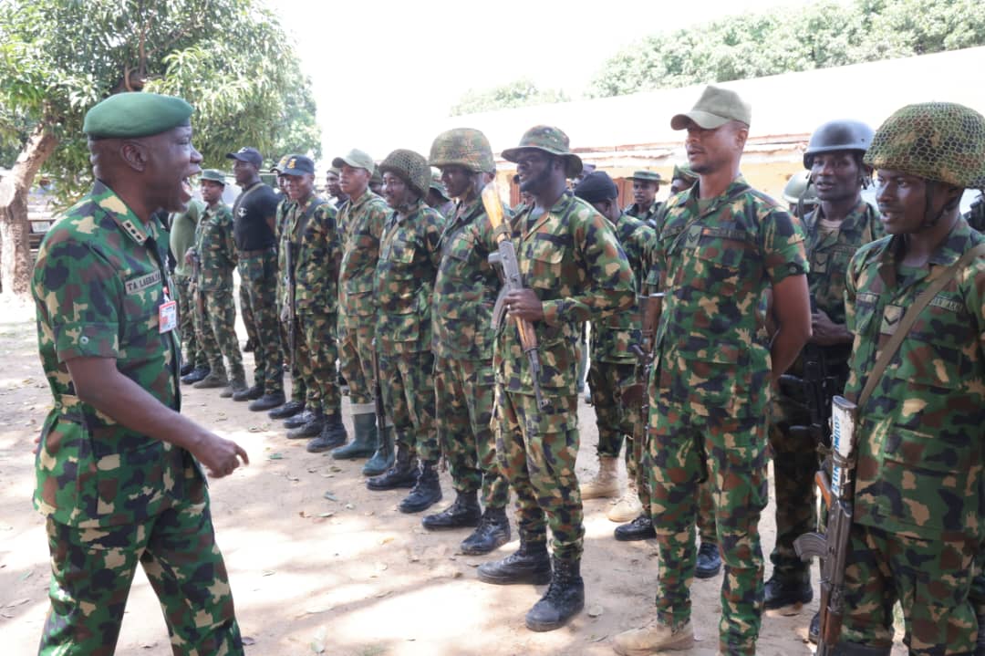 Killing of 21 Soldiers: Lagbaja visits FOB Erena, Shiroro, charges ...