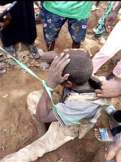 Mob rescues two girls from suspected ritualist in Niger, sets him ablaze