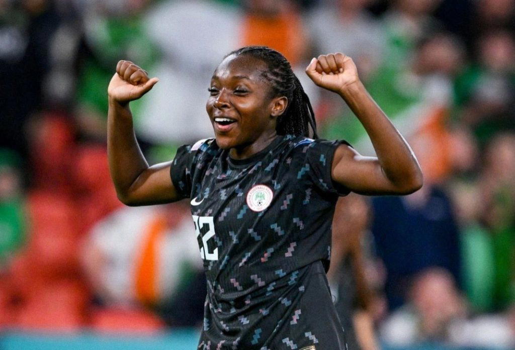 Super Falcons’ Alozie named in FIFPRO World women’s 11 shortlist