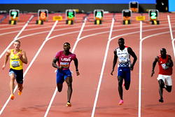 World Champs: Kerley keeps his calm as Jacobs scrapes into 100m semi-finals