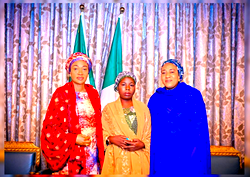I’m interested in your case, First Lady tells Rebecca, newly rescued Chibok girl