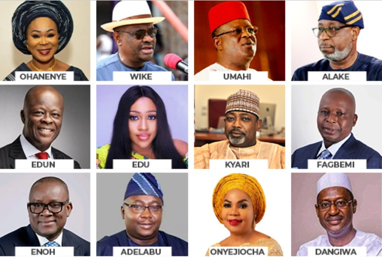 Ministerial List: Tinubu Assigns Portfolios to Cabinet Candidates [View Full List]