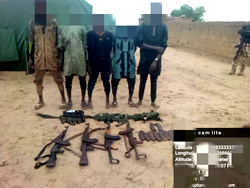 4 Boko Haram commanders, 13 fighters, families surrender to Nigerian troops