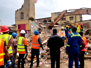 Collapsed Building: FCT Police confirm 20 rescued, 2 dead
