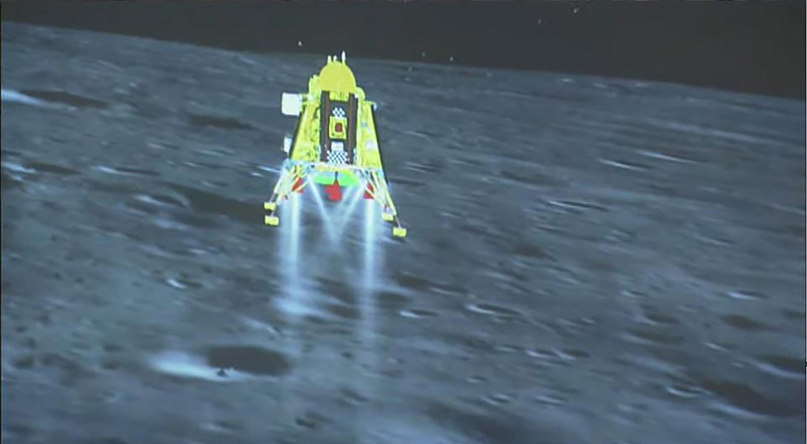 India becomes first nation to land spacecraft near Moon's south pole ...