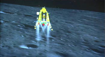 India becomes first nation to land spacecraft near Moon’s south pole