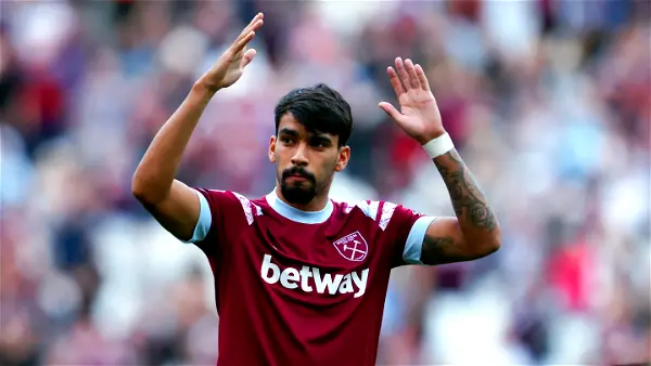 West Ham’s Paqueta charged over alleged betting breaches