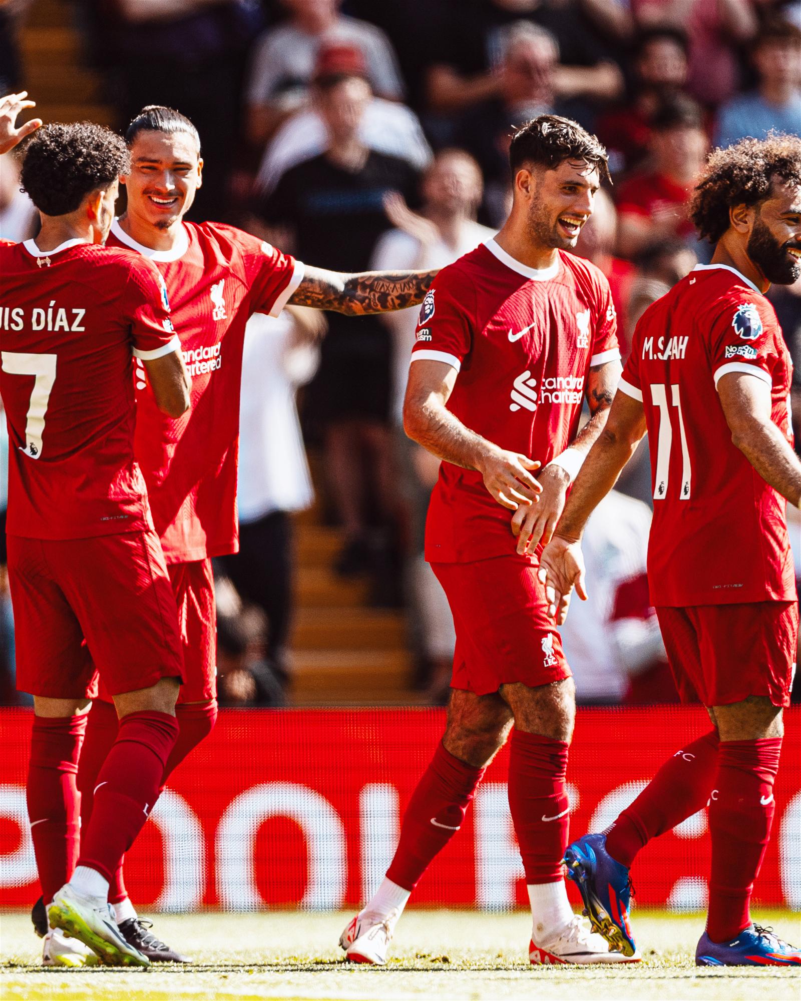 EPL Salah on target as Liverpool thump Aston Villa 3-0 in statement win