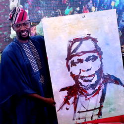 Adebayo makes history as first performance painter @ INAC