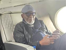 Updated: Akeredolu returns to Nigeria after three months medical leave
