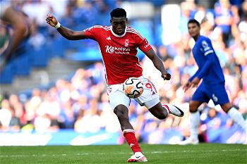 Awoniyi provides assist as Nottingham Forest down Chelsea 1-0