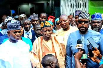 Impeachment saga: Ganduje meets Ondo lawmakers behind closed-doors 