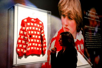Princess Diana’s ‘Black Sheep’ sweater sells at auction for $1.1m