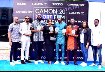 Rain of rewards as winners of Camon Short Film Challenge emerge