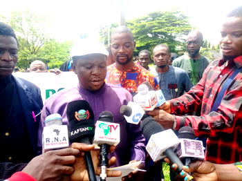 Protesters storm Force Headquarters over alleged impersonation of AA Candidate at Tribunal