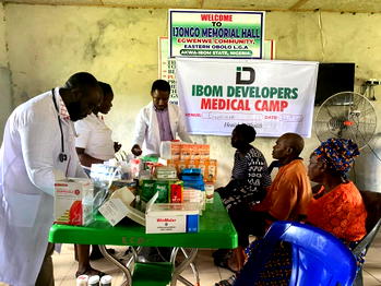 1,300 individuals receive medical aid from Ibom Developers in A’Ibom communities