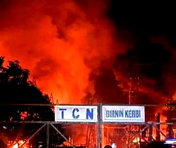 Kebbi electricity transmission station explodes