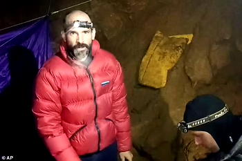 American man, Mark Dickey rescued from Turkey cave after being trapped for days