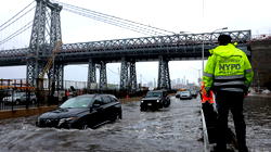 New York gov declares state of emergency as roads, airports flooded