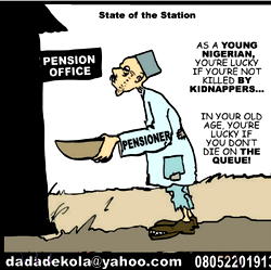 Cartoon: If you d!e in Nigeria grave robbers won’t let you RIP