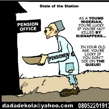 Cartoon: If you d!e in Nigeria grave robbers won’t let you RIP