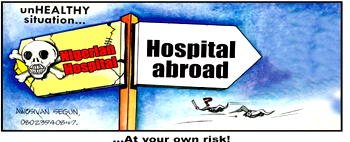 Cartoon: ‘Comrade, intestines are even disappearing in our hospitals’