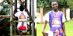Nigerian sets Guinness World Records for climbing mast with ball on head