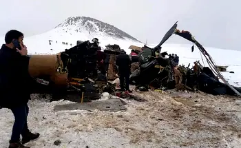 Helicopter crash kills three in Turkey