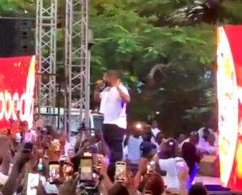 Moment Falz recited Mohbad’s song ‘Ask About Me’ during tribute concert
