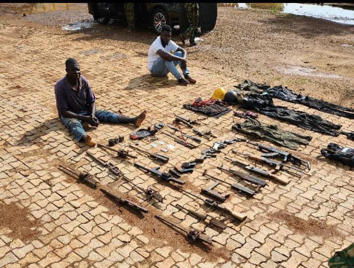 Photos: Nigerian Army Uncovers Illegal Gun Factory In Kaduna - Vanguard ...