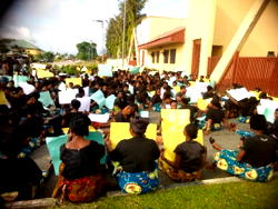 Just in: A’Ibom women protest amended Traditional Rulers Law