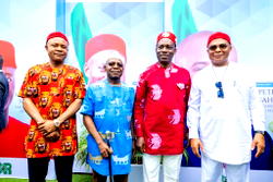 Gov Mbah challenges Ndigbo on regional railway, road projects to boost economy
