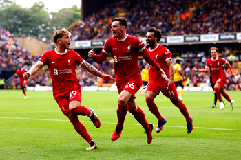 Liverpool go top with 3-1 comeback victory against Wolves