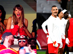 Taylor Swift, Travis Kelce spark love story rumour with first PDA Photo