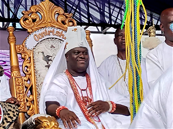 Olojo: Ooni emerges from seclusion, adorns Aree crown