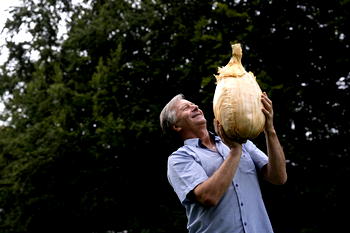 Record-breaking 9 kilo onion displayed at Harrogate Flower Show