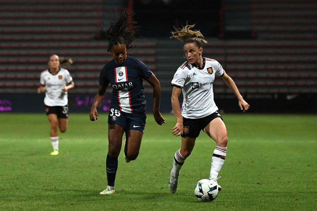 Man United Womens sign last year Womens UEFA Champions League