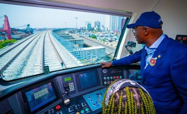 Lagos redline rail 95% ready, says Sanwo-Olu, flags off blue line