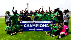 SGFC Athletics for SPOCS int’l football tourney in Ikenne