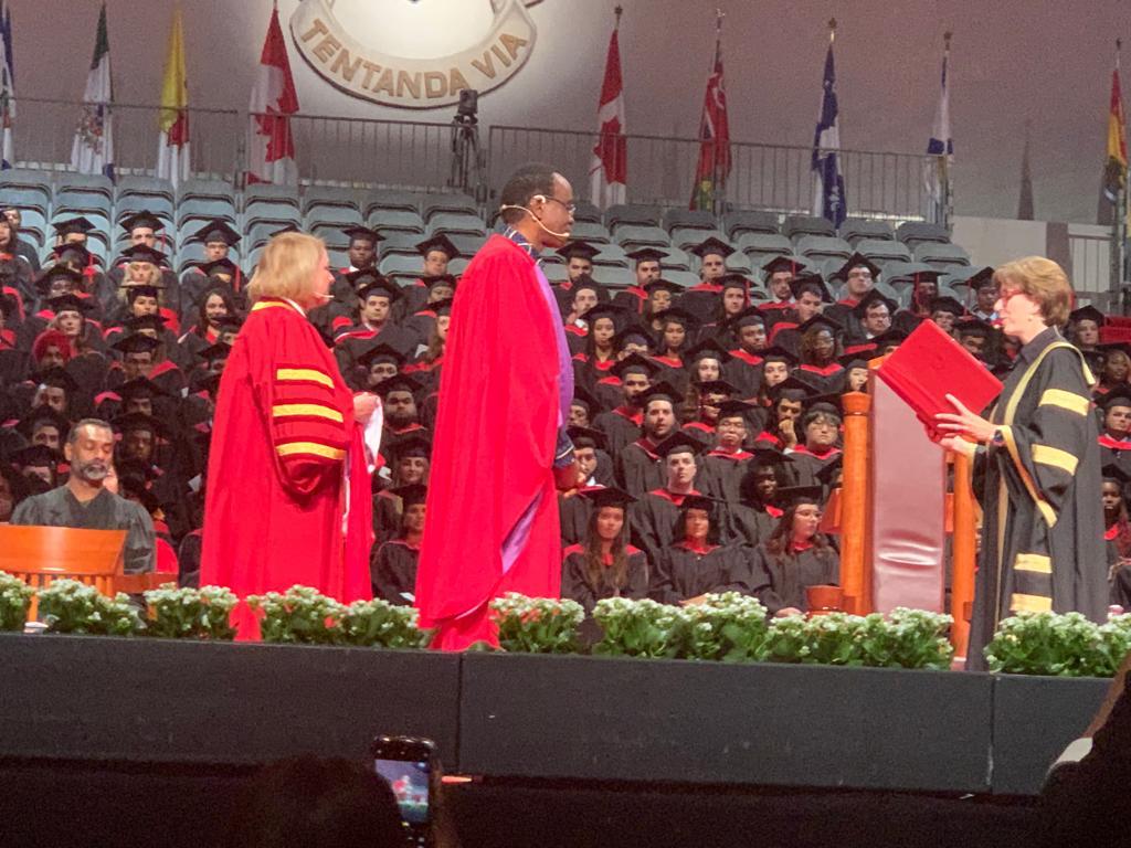Canadian varsity confers renowned Nigerian environmentalist, Bassey with honourary doctorate