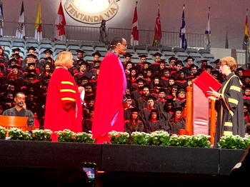 Canadian varsity confers renowned Nigerian environmentalist, Bassey with honourary doctorate