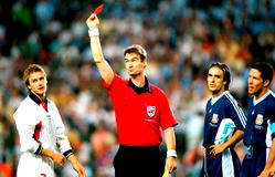 Beckham reveals 1998 World Cup red card still hurts